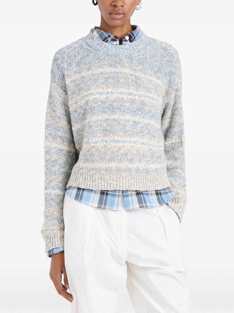 Ivara striped crew-neck sweater 6