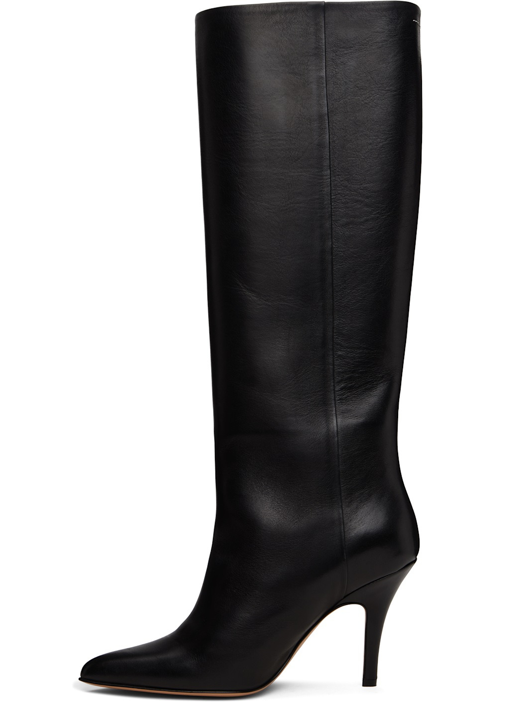 Black Architype Knee High Tall Boots - 3