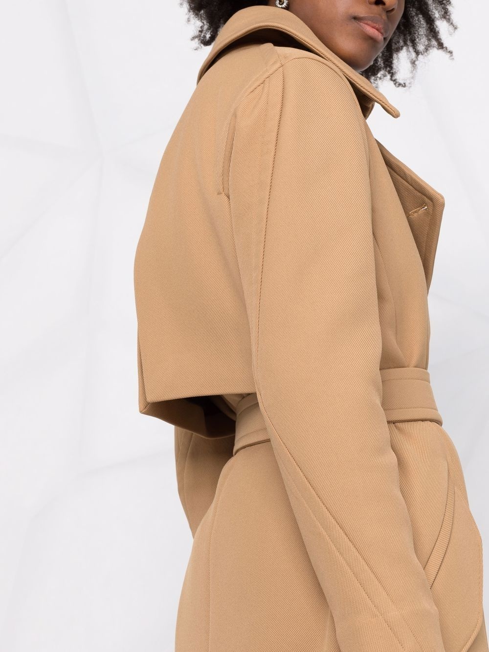 Amber belted trench coat - 3