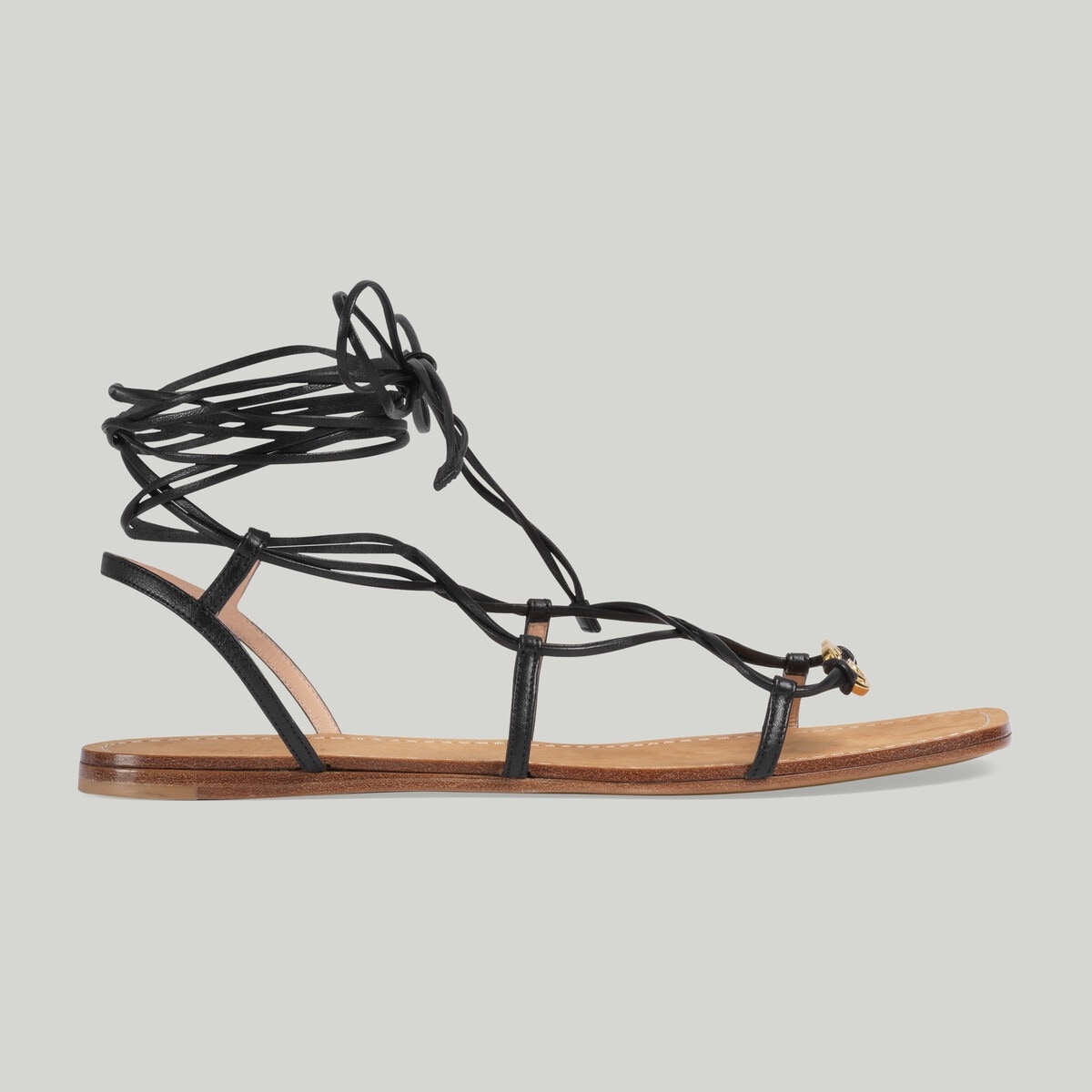 Women's Interlocking G strappy sandal - 1