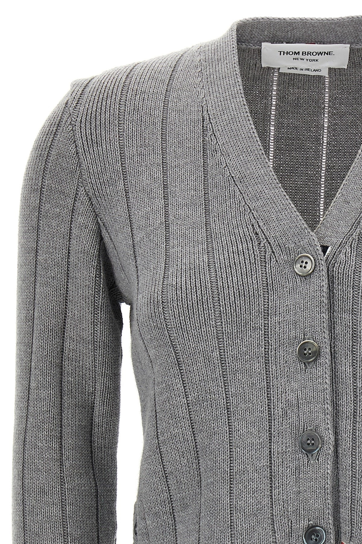 'RWB' jacquard cardigan - 3