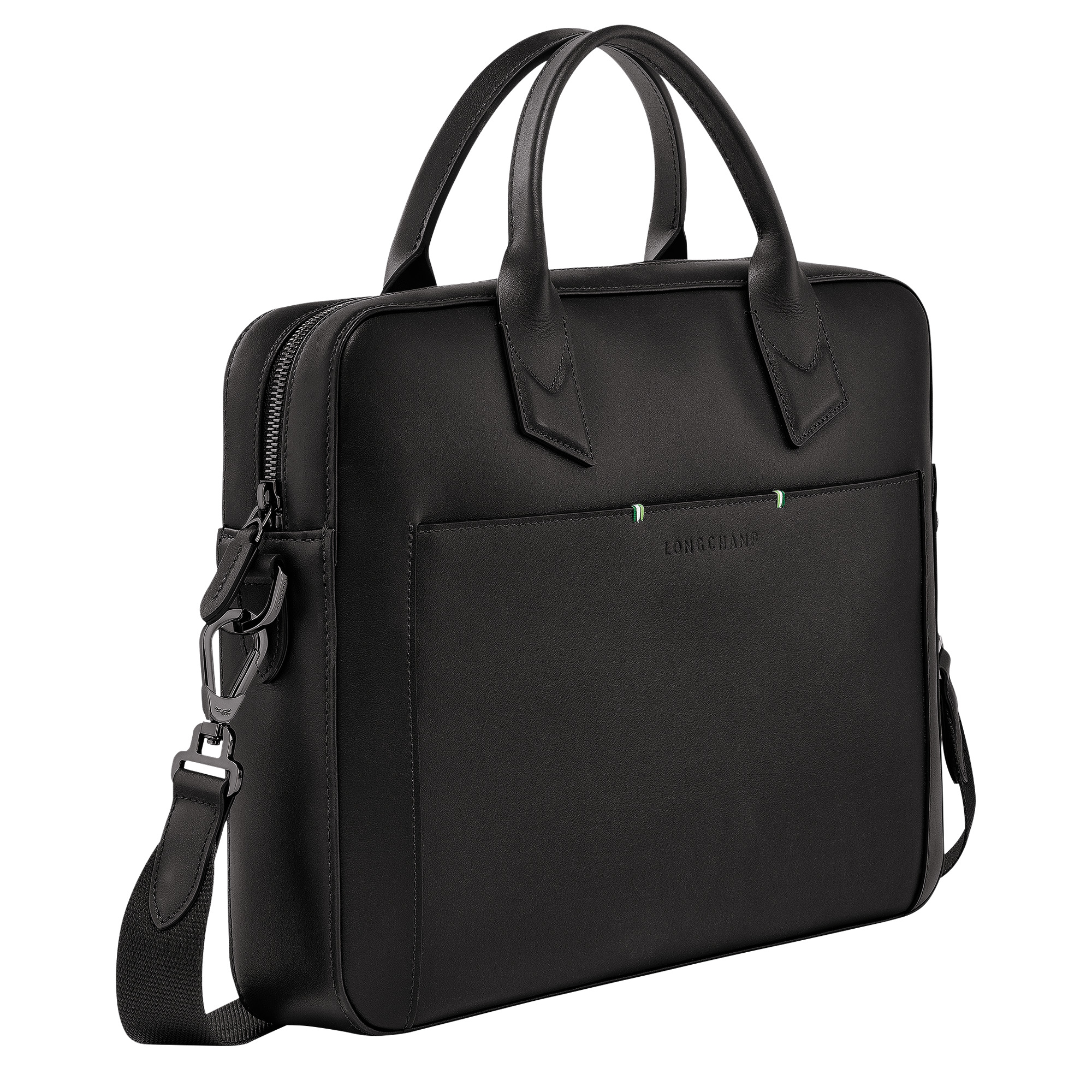 Longchamp sur Seine Briefcase Black - Leather - 3