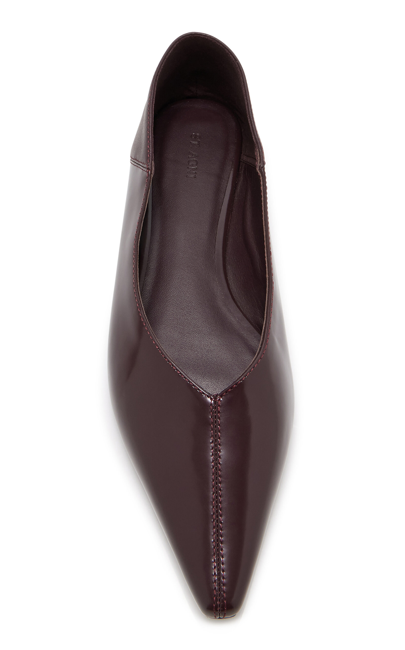 Classic Fold Leather Flats brown - 3