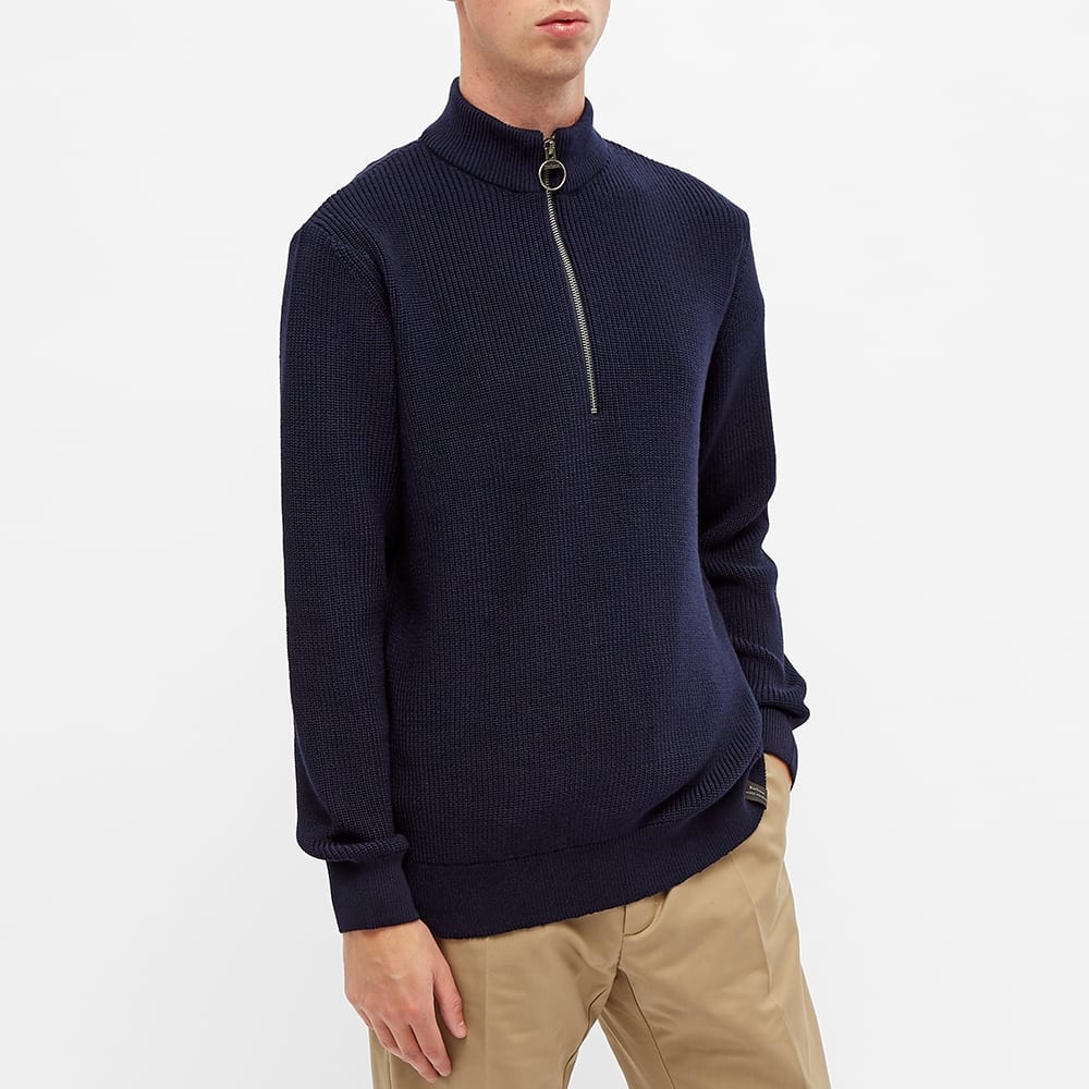 Barbour x Norse Projects Half Zip Knit - 4