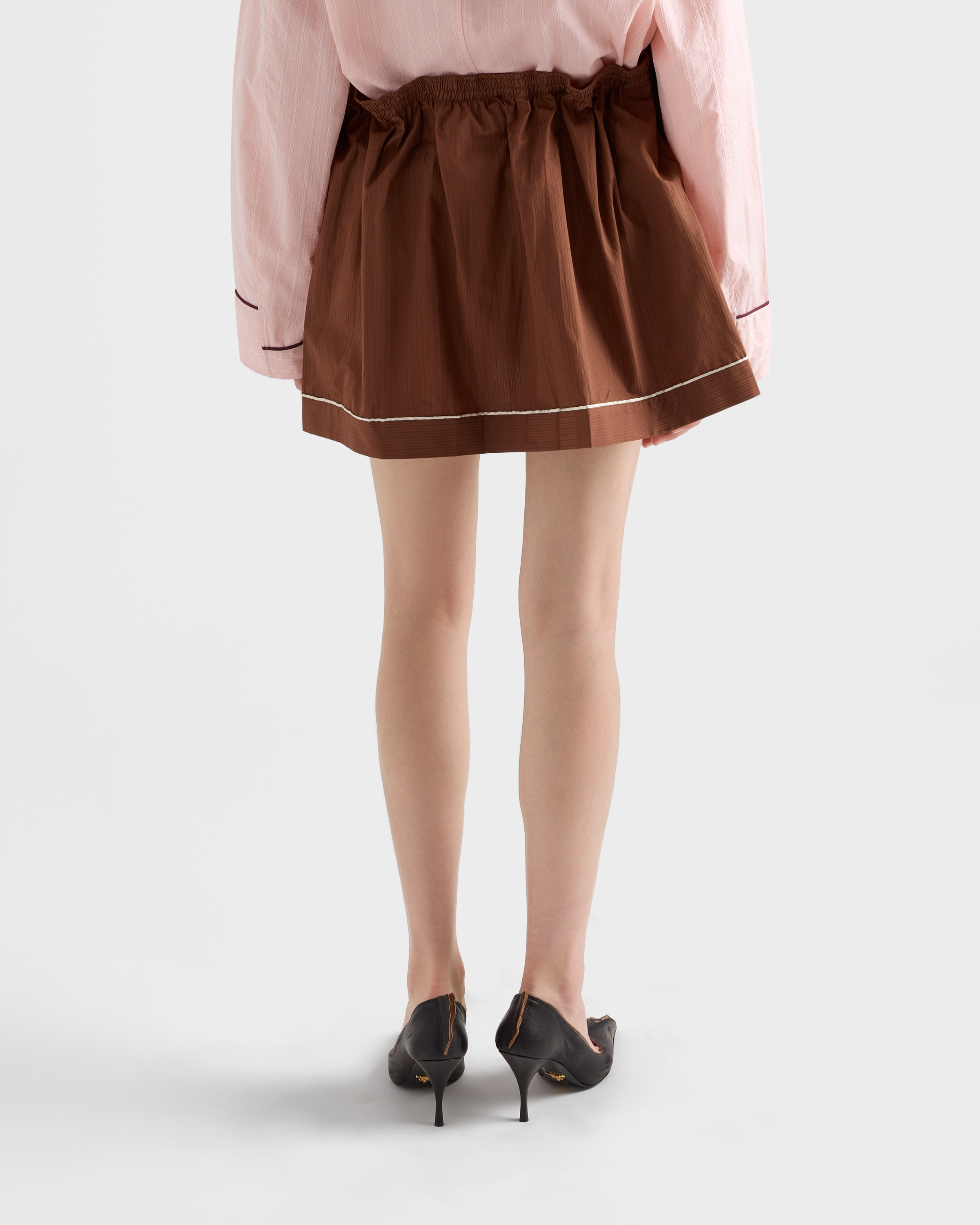 Cotton miniskirt - 5