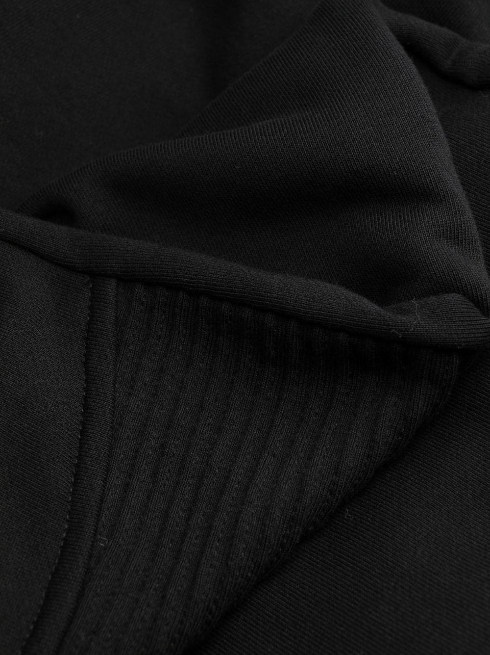 organic cotton fitted track pants - 7