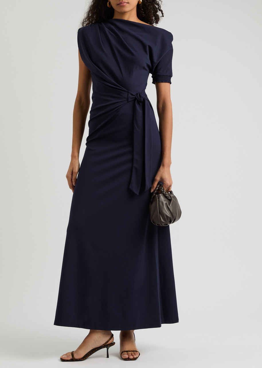 Diane Von Furstenberg Avi Wrap-effect Jersey Maxi Dress - 4