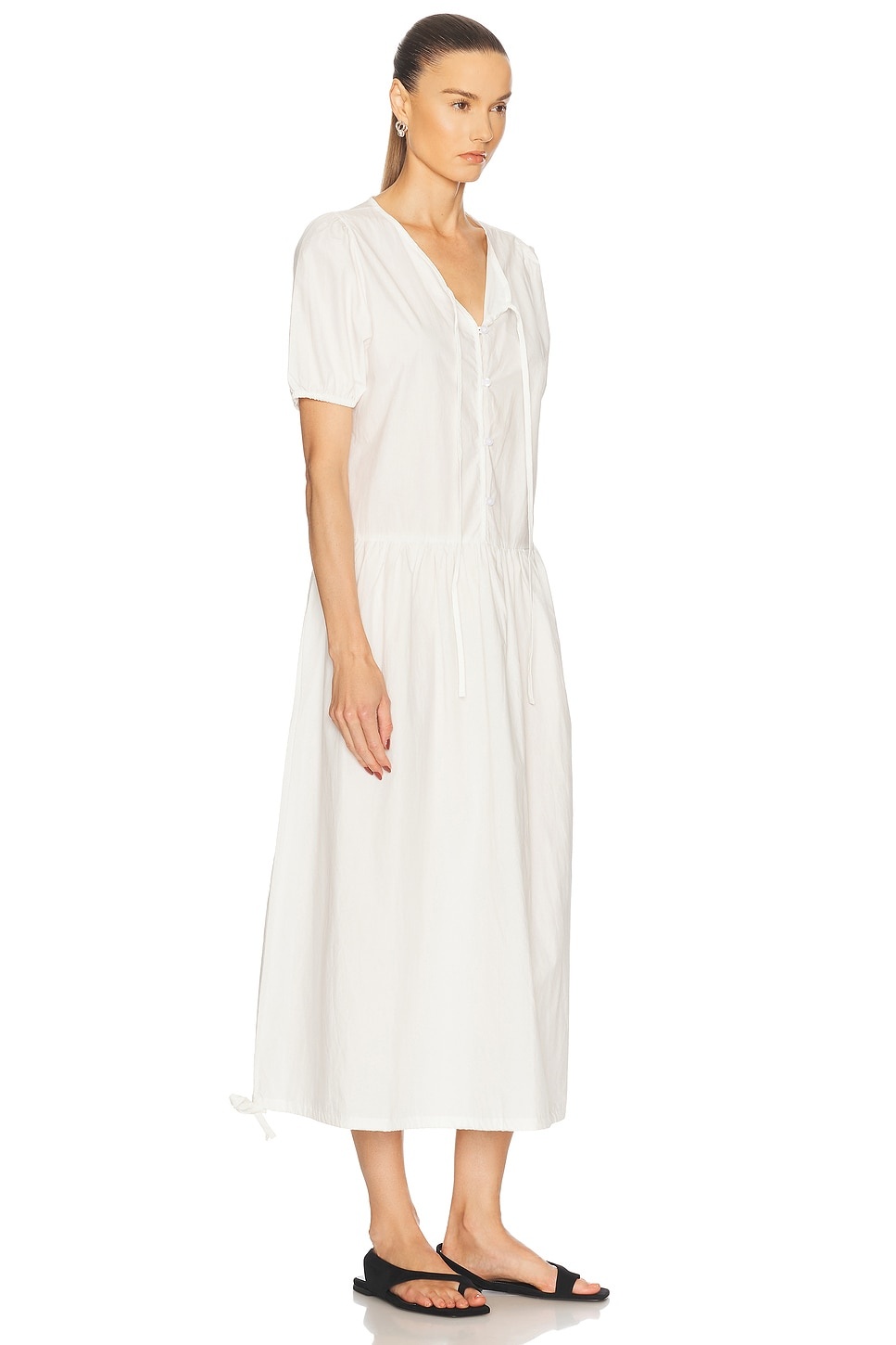 Draw Hem Dress - 2