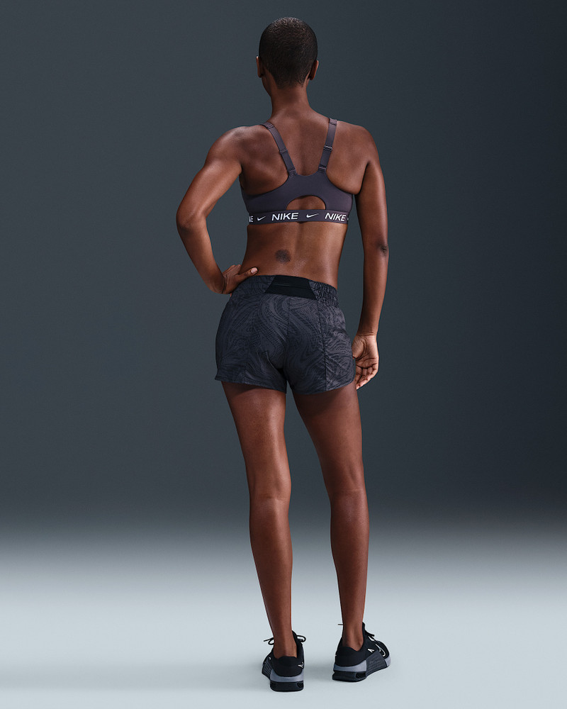 Nike One Women's Dri-FIT Mid-Rise 3" Brief-Lined Shorts 4