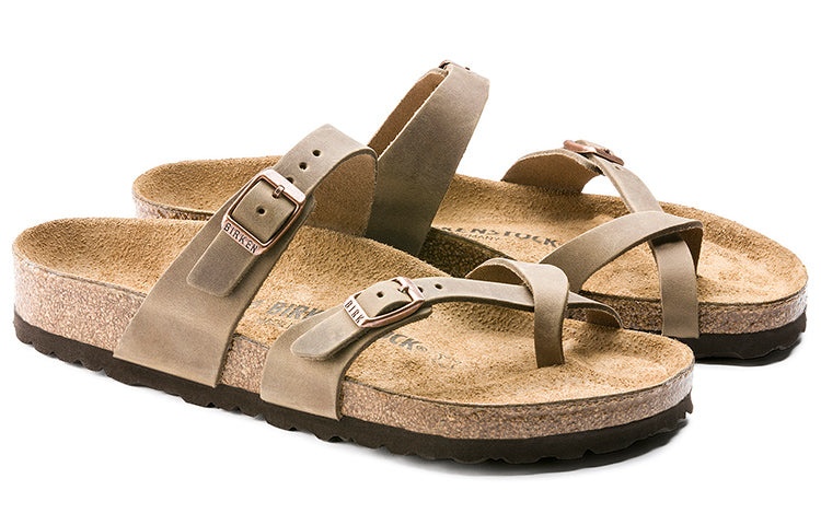 (WMNS) Birkenstock Mayari Series Cowhide Casual Brown Version 1011433 - 4