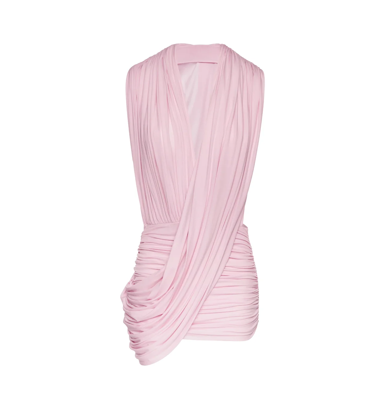 DRAPED MINI DRESS - 1