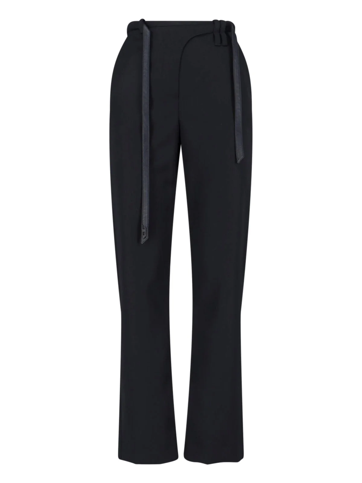 TAILORED PANTS BIKER BELT - 1