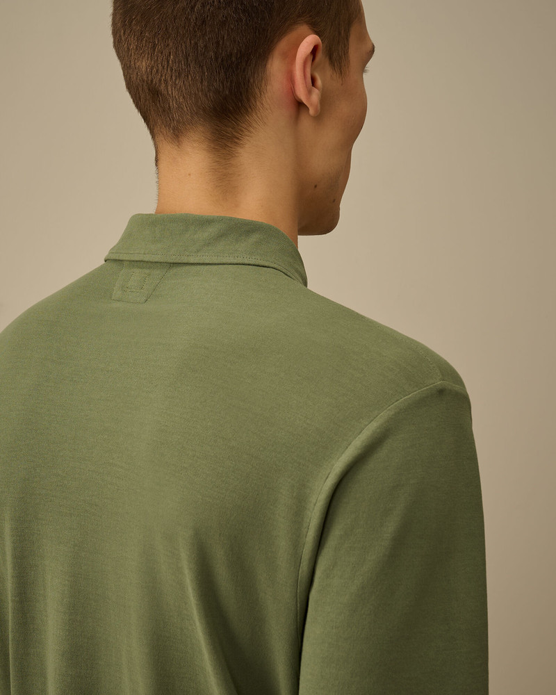 Crepe Jersey Polo 6