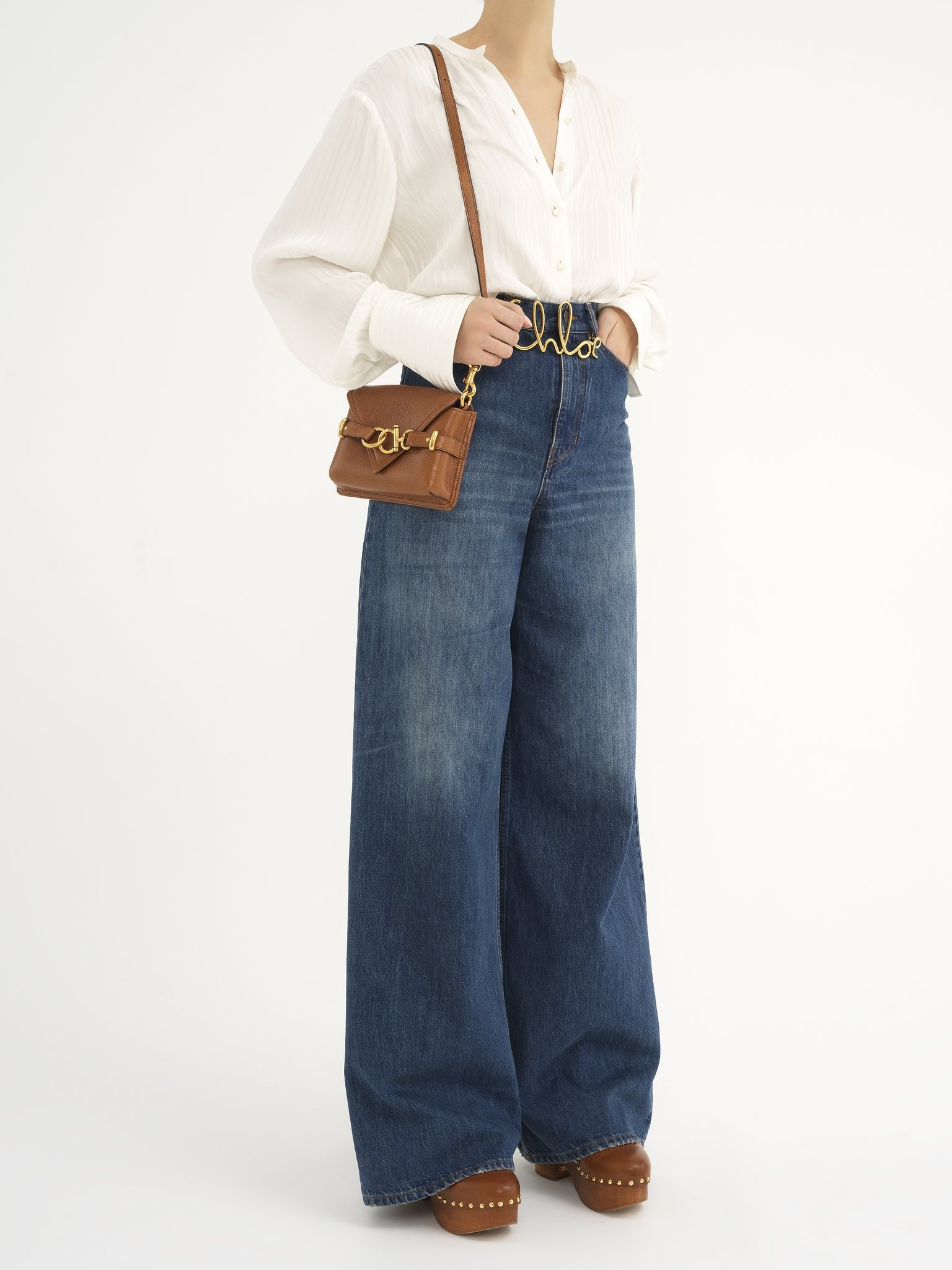 MINI CROSSBODY CAPE BAG IN GRAINED LEATHER - 6
