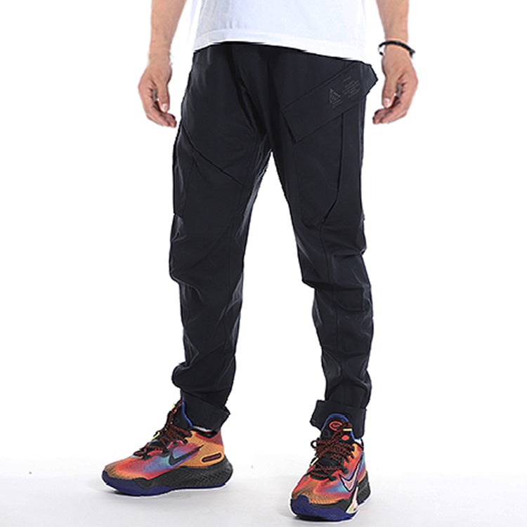 Nike Nike Lab Acg Cargo Pant Multiple Pockets Casual Pants Black 914473 010 REVERSIBLE