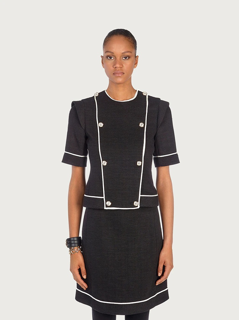FERRAGAMO SHORT SLEEVED JACKET outlook