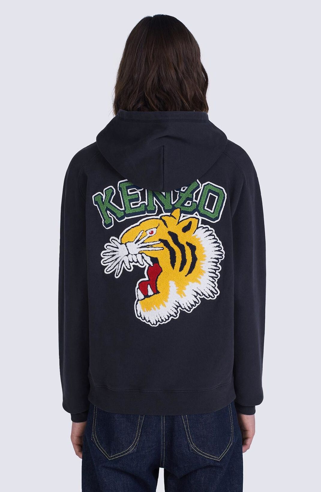 'Tiger Varsity' oversized hoodie - 6