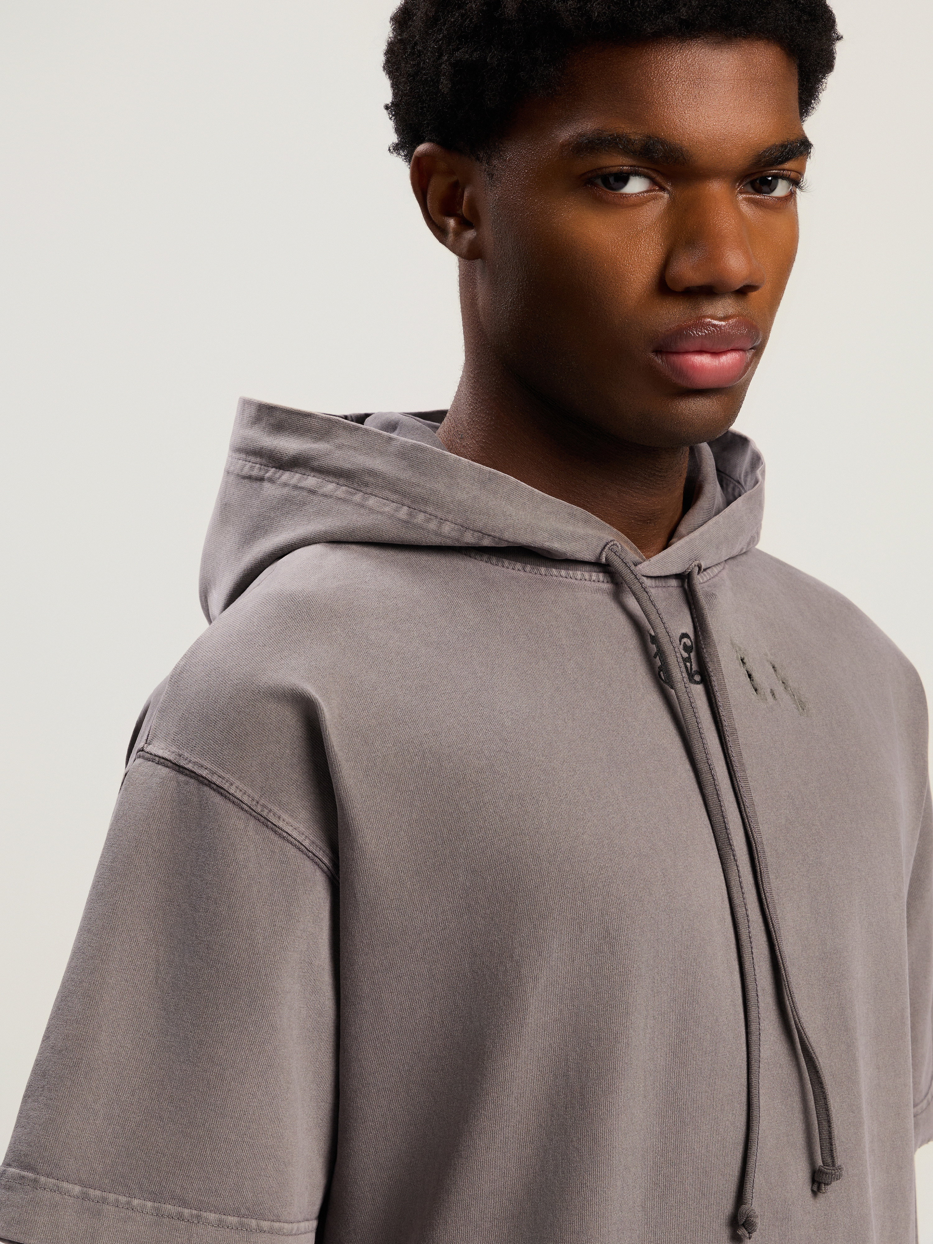 Monogram Distressed Hoodie - 6