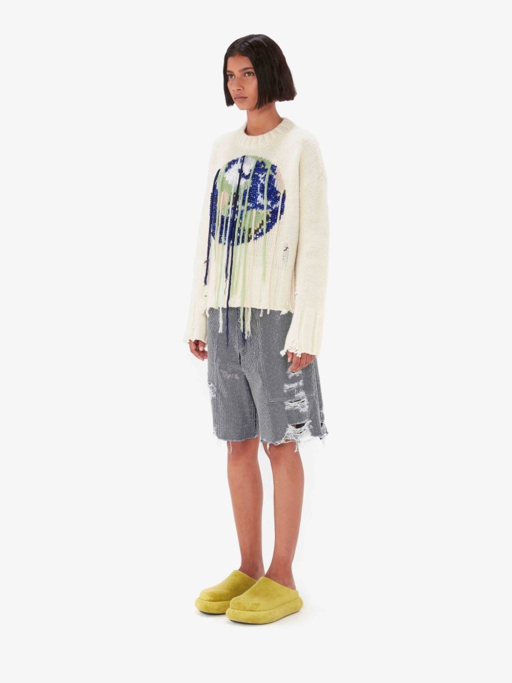 FRINGED GLOBE JUMPER - 4