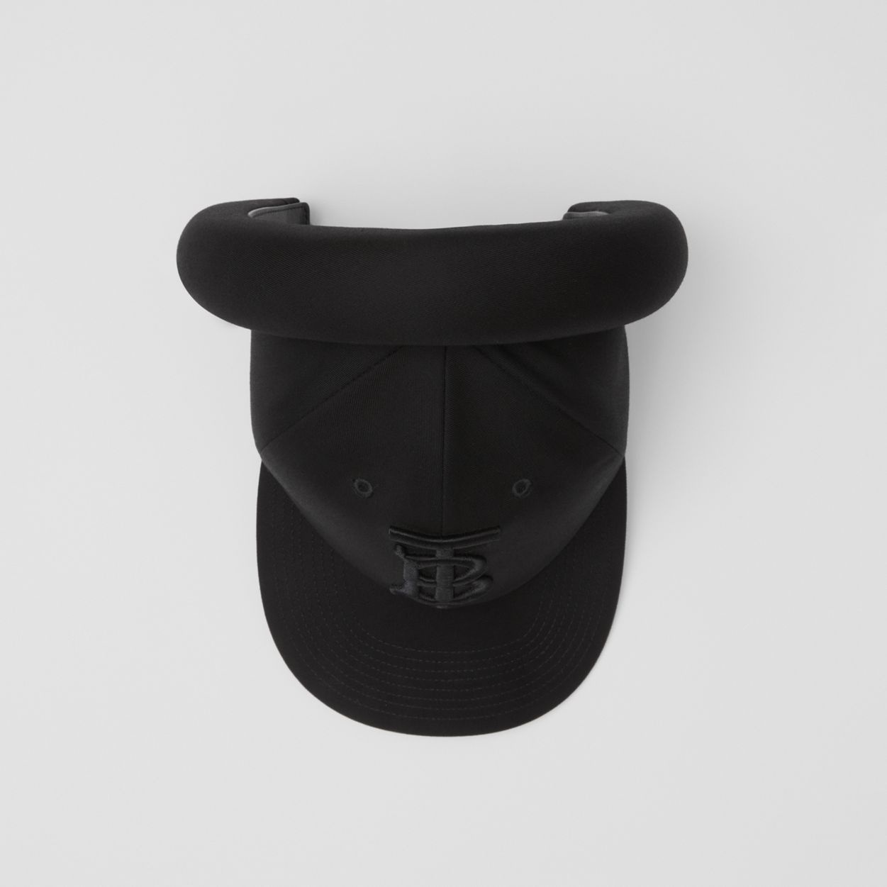 Headband Detail Monogram Motif Reconstructed Cap - 5