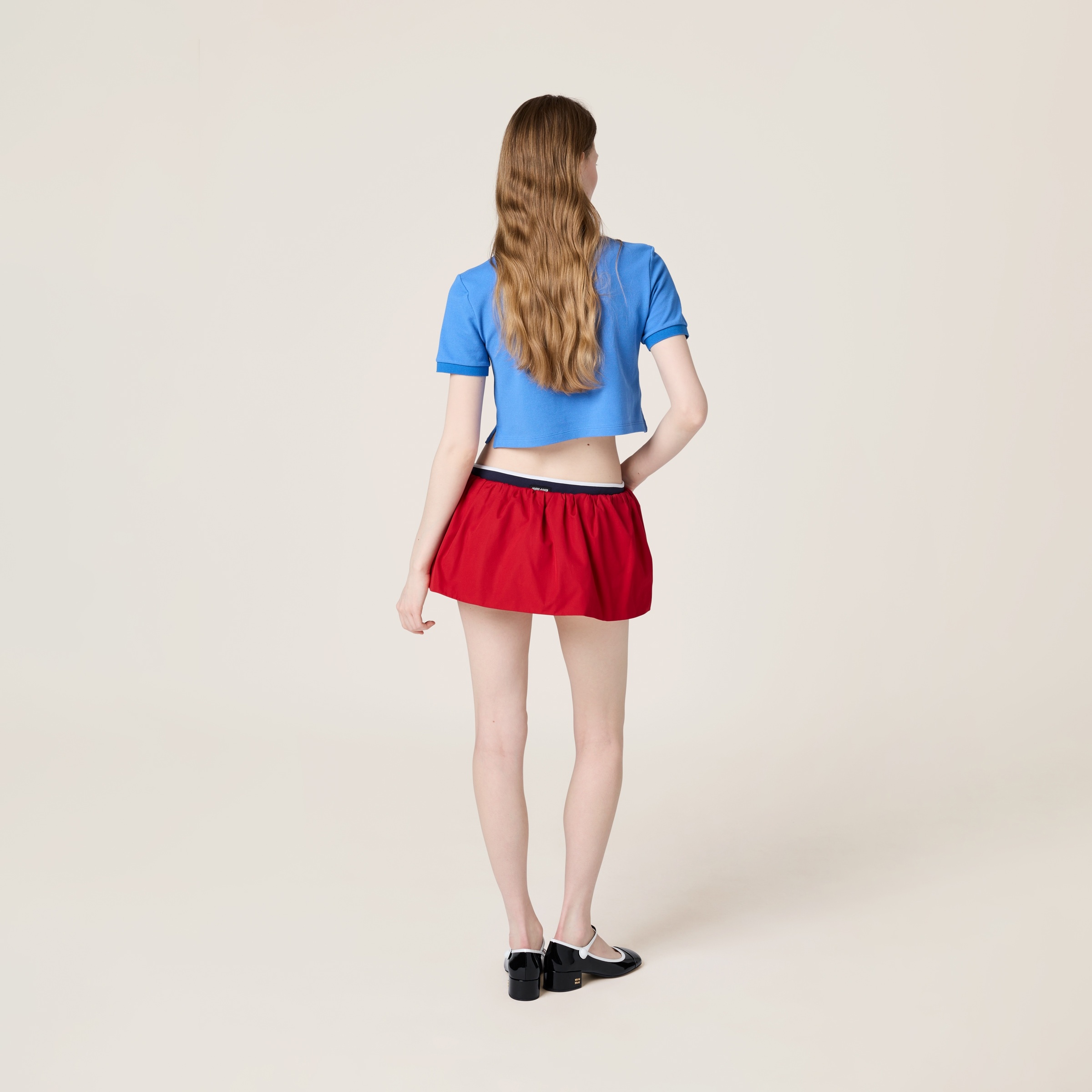 Cotton piqué polo shirt - 3