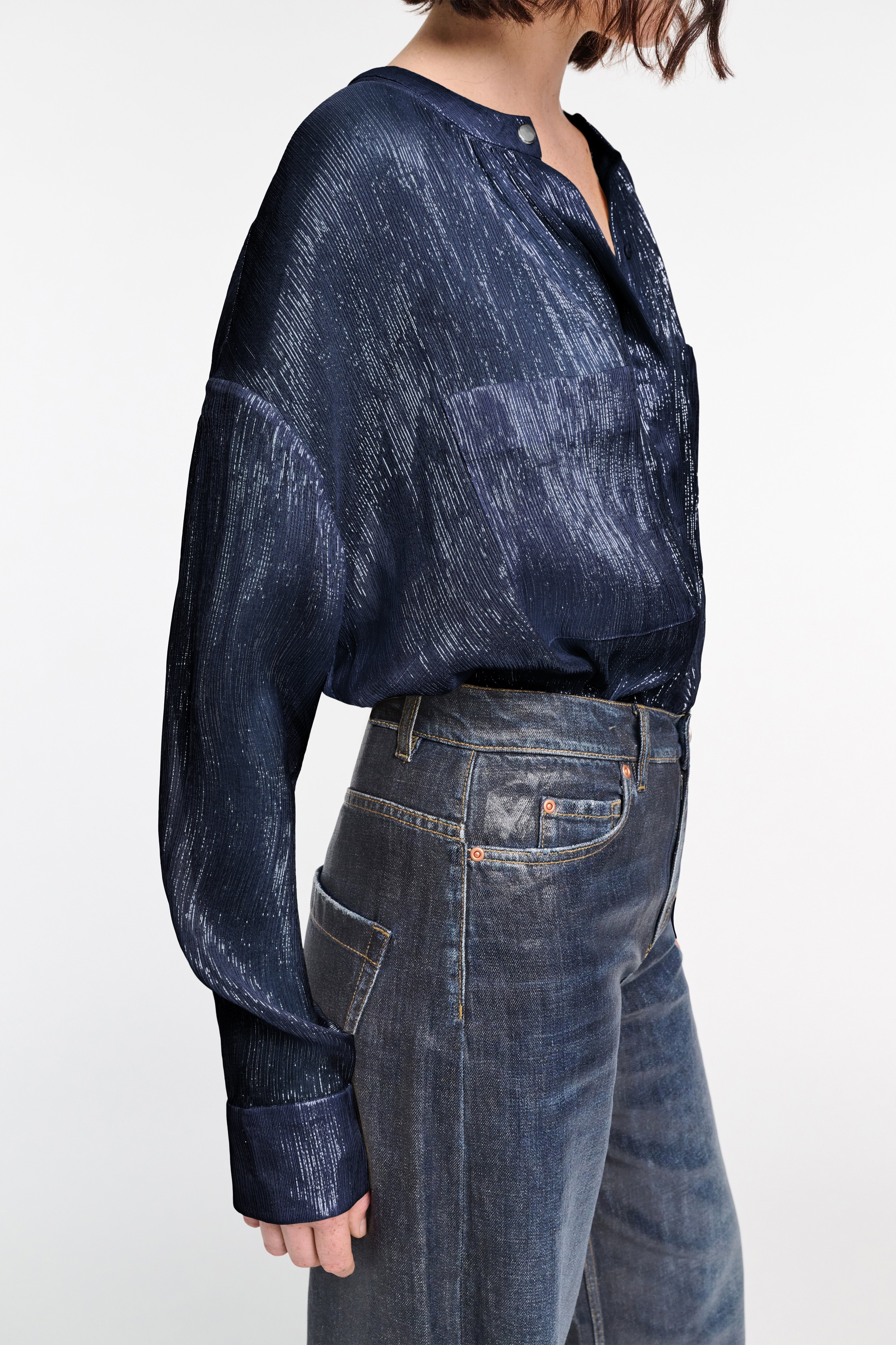SHIMMERING SHINE blouse - 3