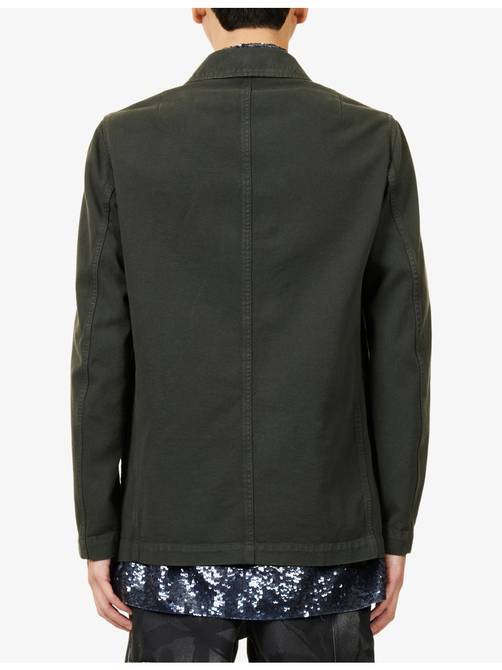 Braxton Flap-Pocket Cotton Jacket - 4