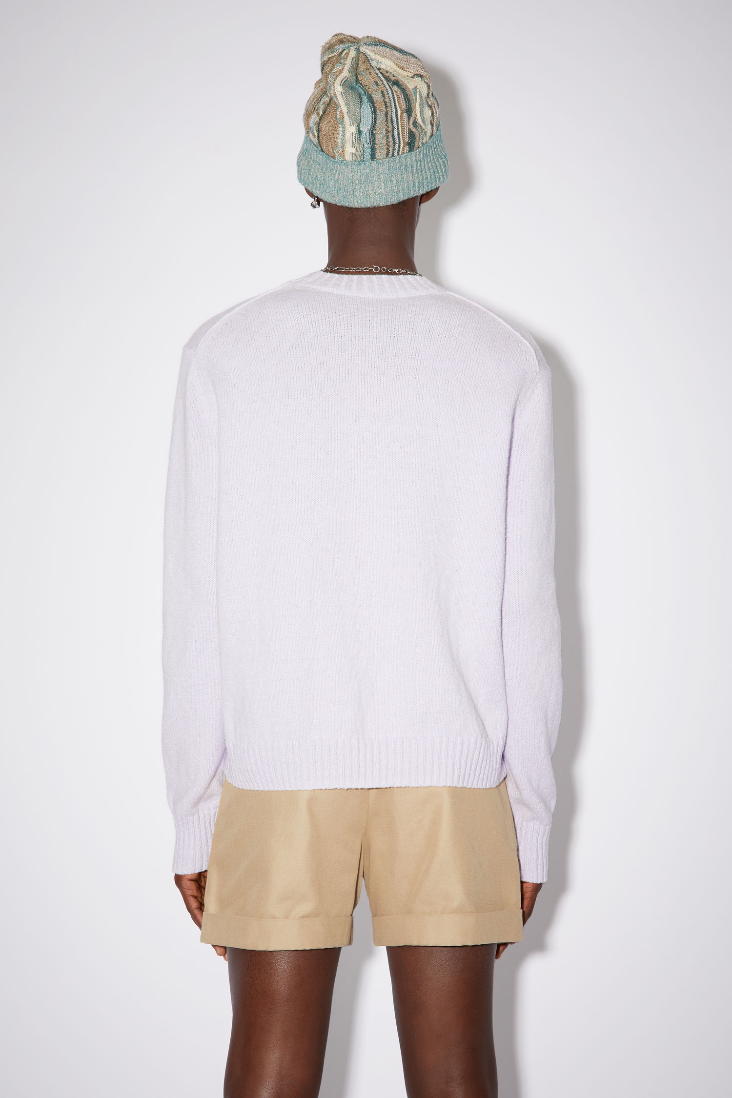 Crew neck sweater - Lavender purple - 3