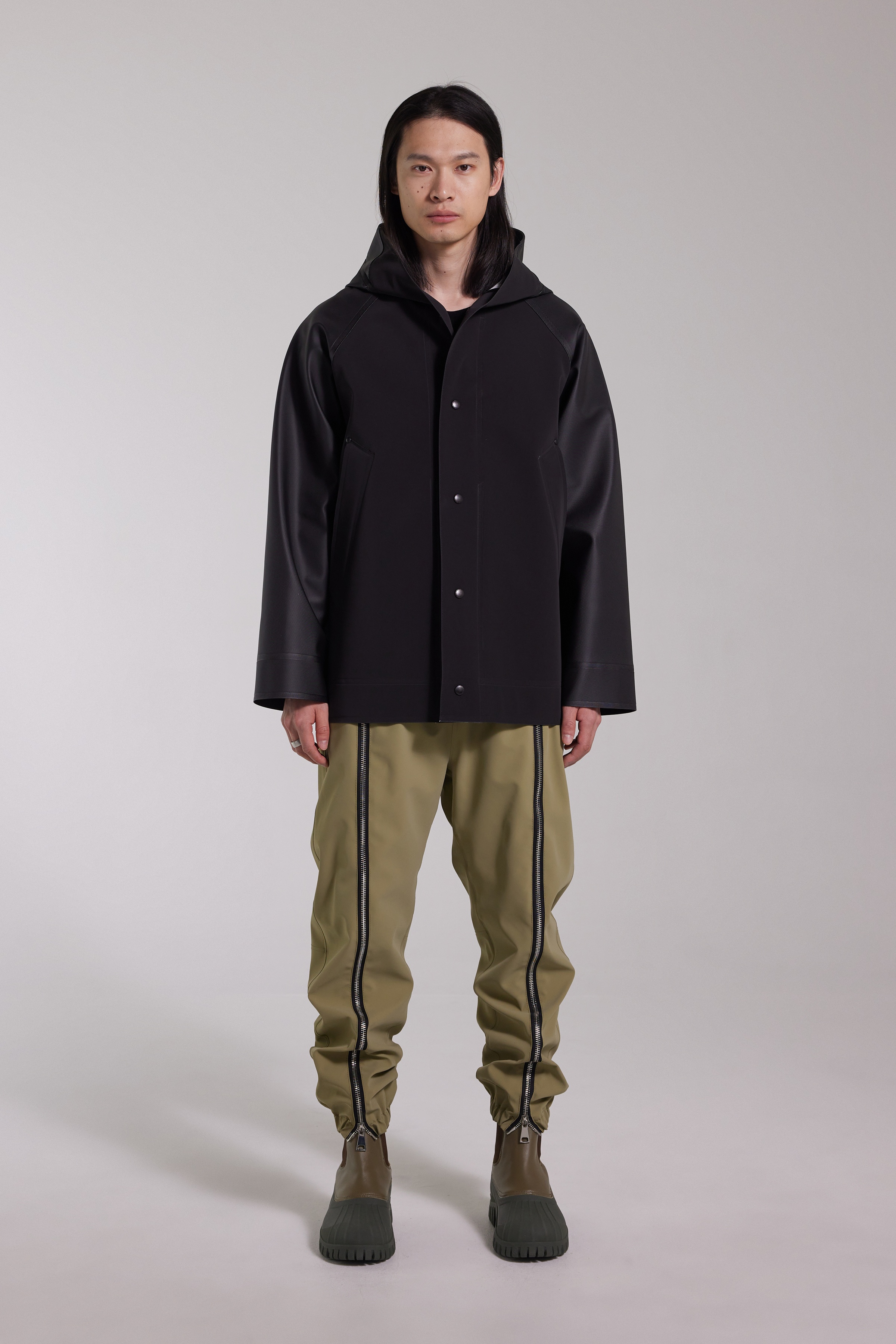 Bergamo Hooded Jacket Black - 4
