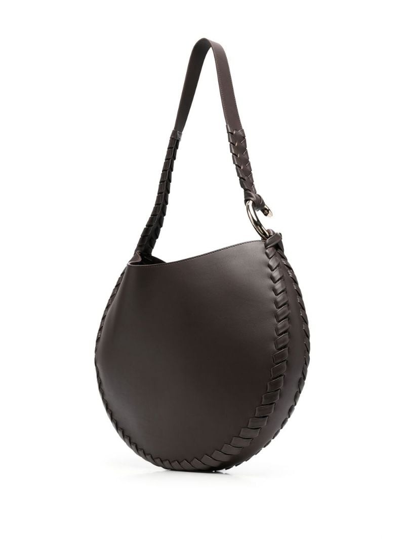 Moon leather shoulder bag - 4