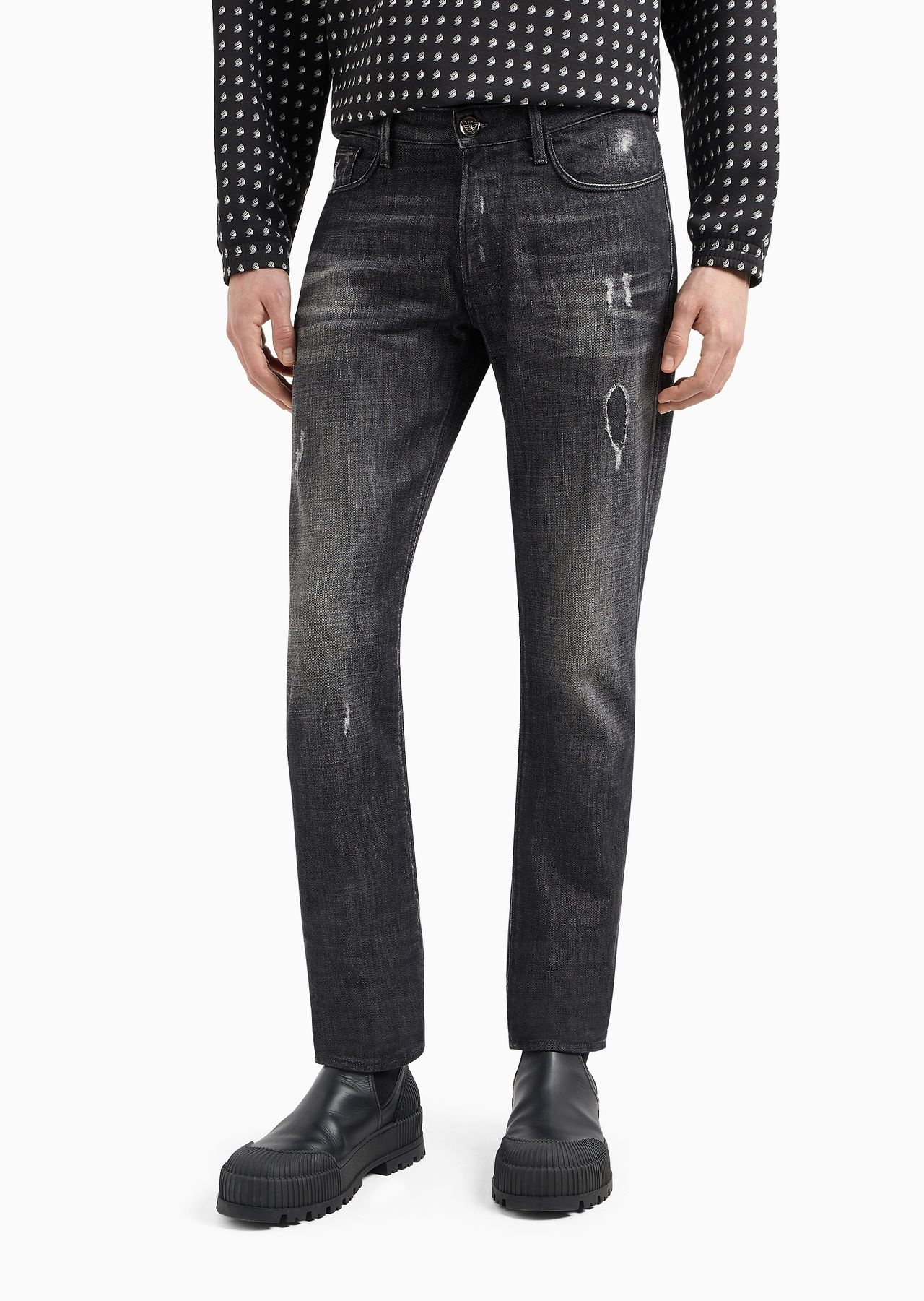 J06 Made in Italy slim-fit denim jeans - 2