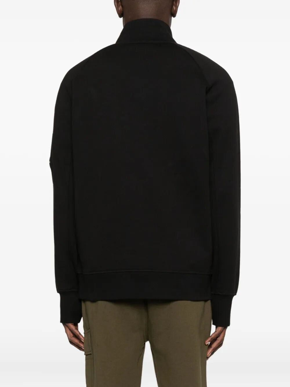 C.P. Company Men Sweatshirts Polo Collar In Diagonal Raised Fleece - 4