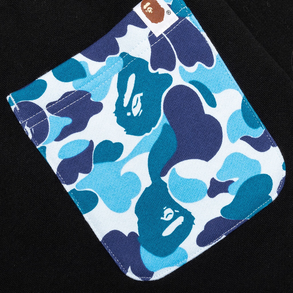 ABC CAMO SHARK SWEAT PANTS - BLACK - 3