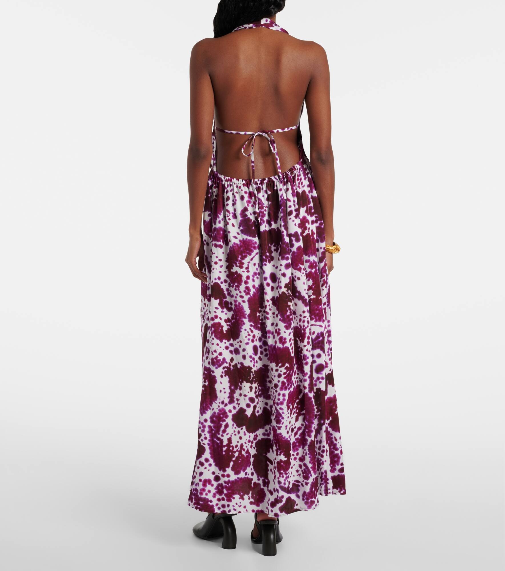 Printed maxi dress - 3