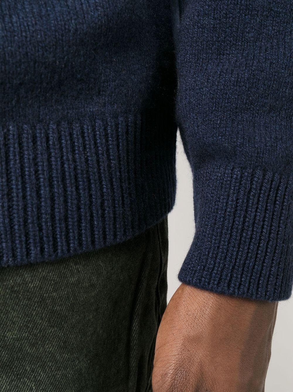 longsleeved cashmere jumper - 5