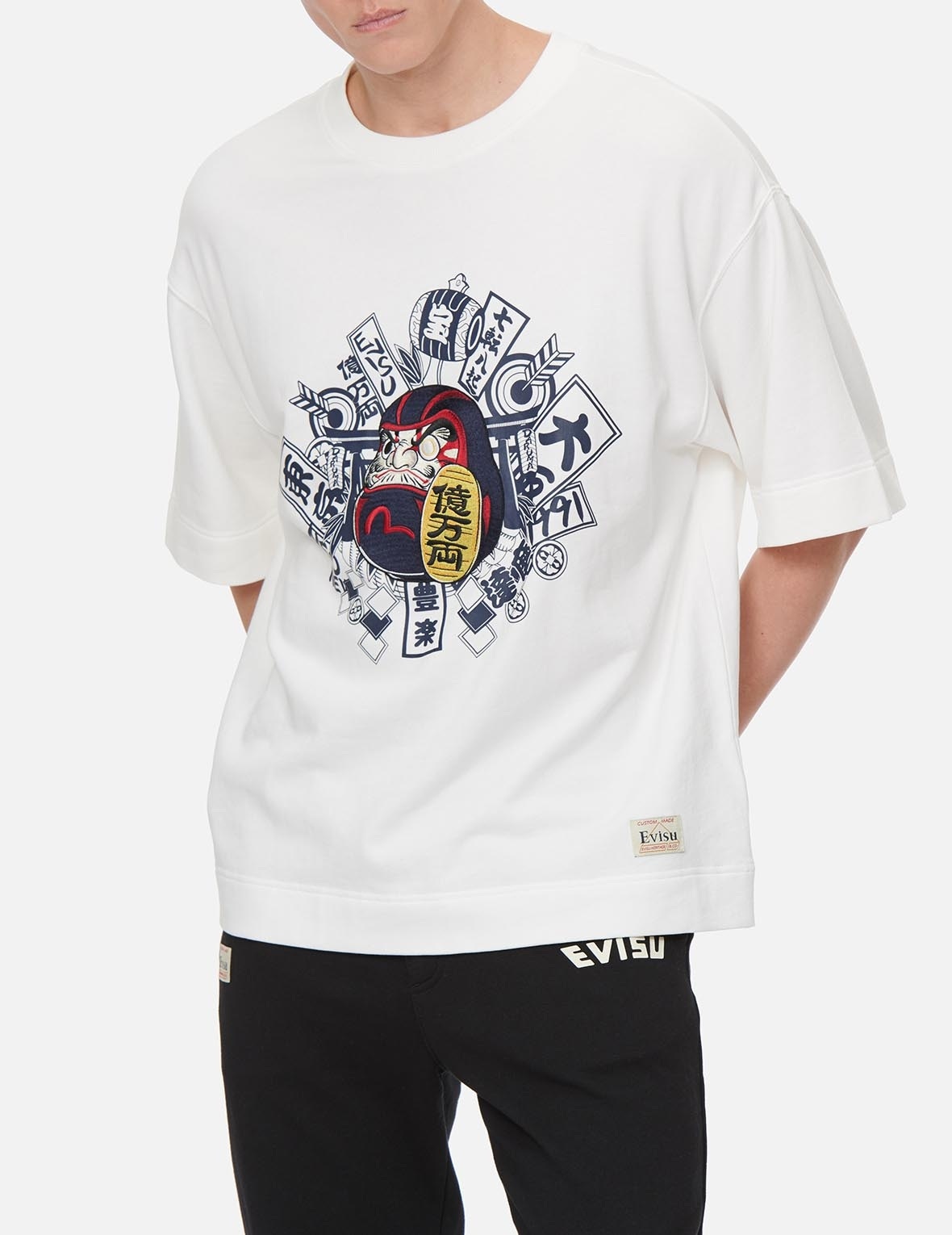 DARUMA BONSAI EMBROIDERED SWEATSHIRT - 3