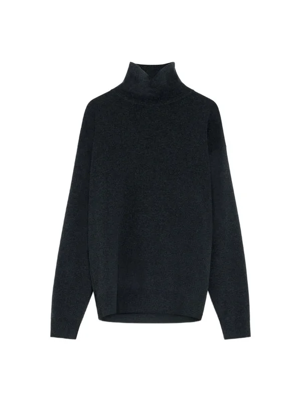 HIGH NECK SWEATER - 1