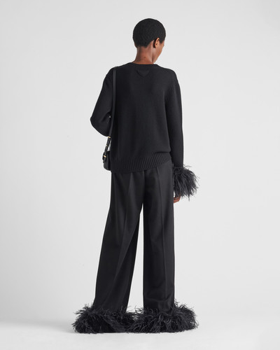 Prada Cashmere pants outlook