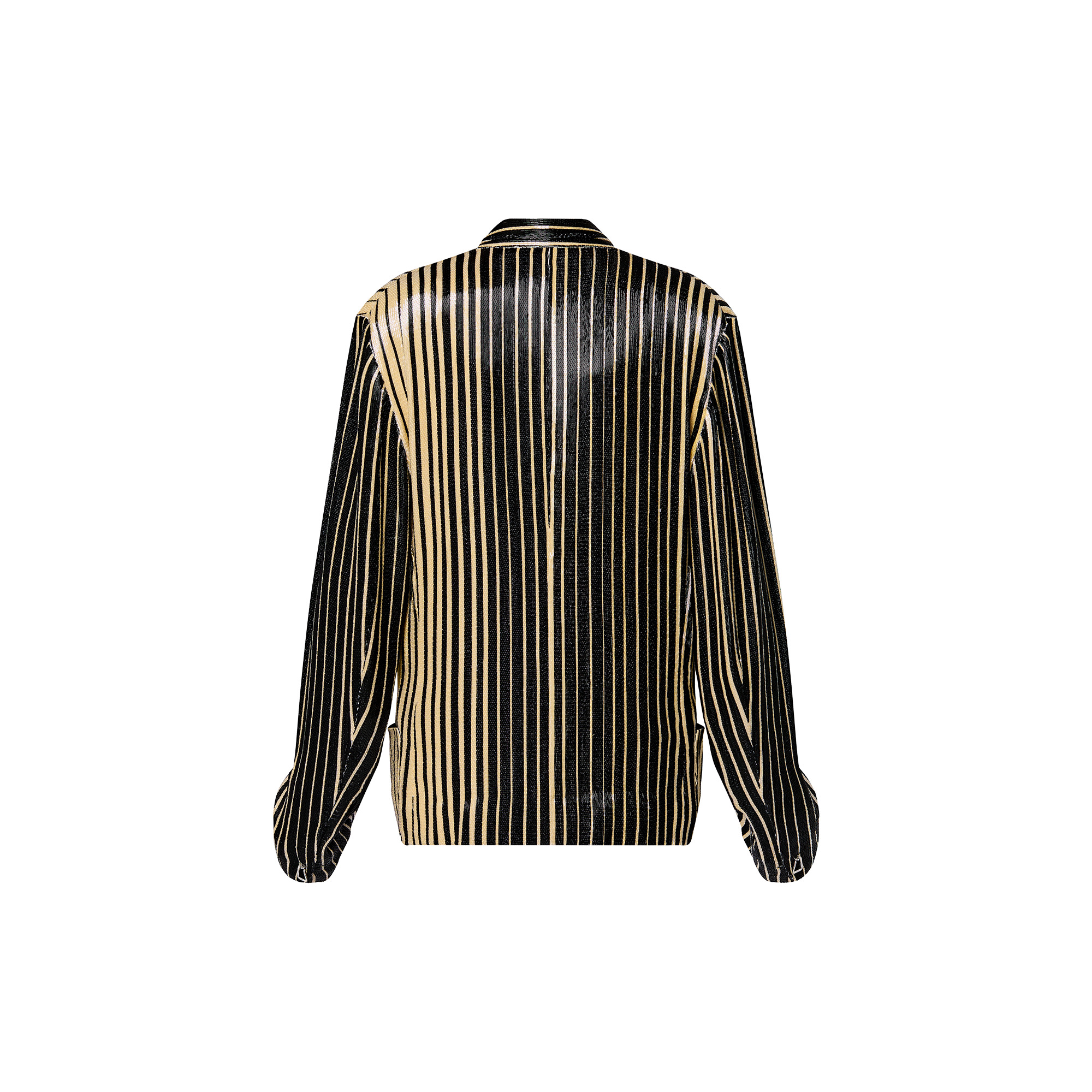 Fluid Faded Stripes Blazer - 3
