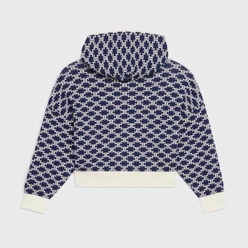 CELINE HOODIE IN COTTON BOUCLÉ outlook