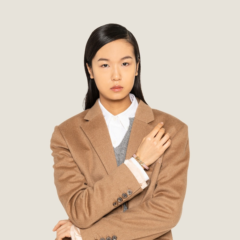 Miu Miu Enameled metal bracelet outlook