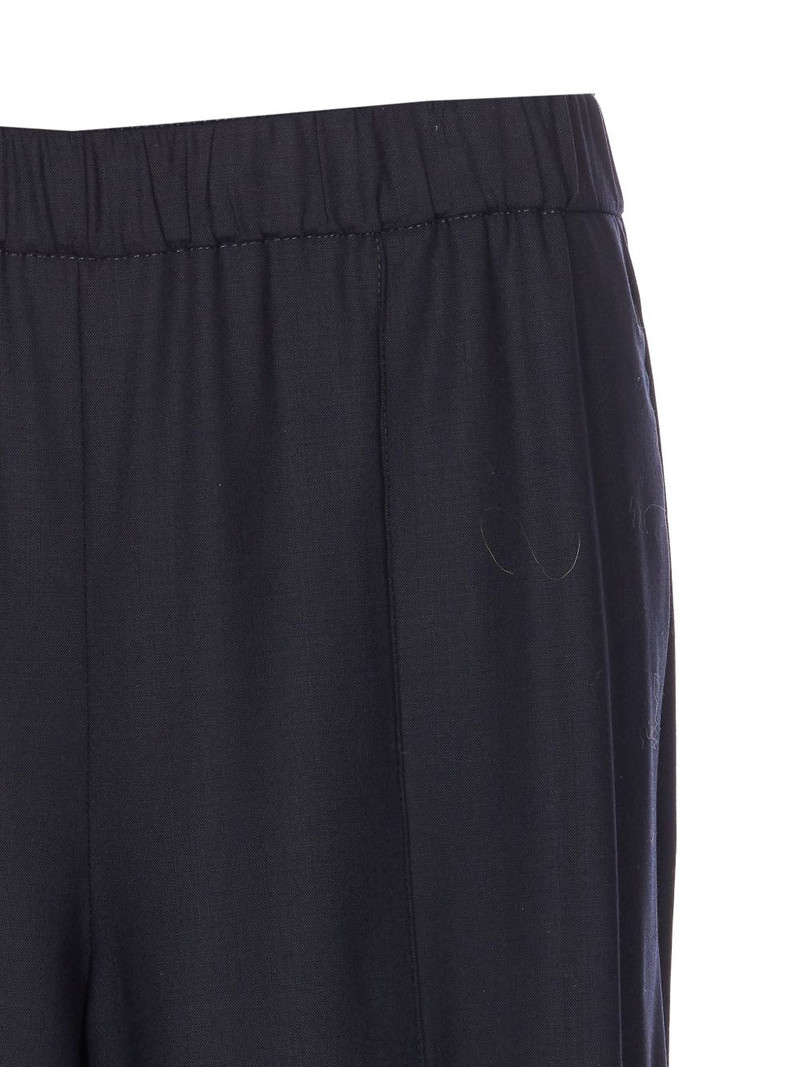 elasticated-waistband trousers 4