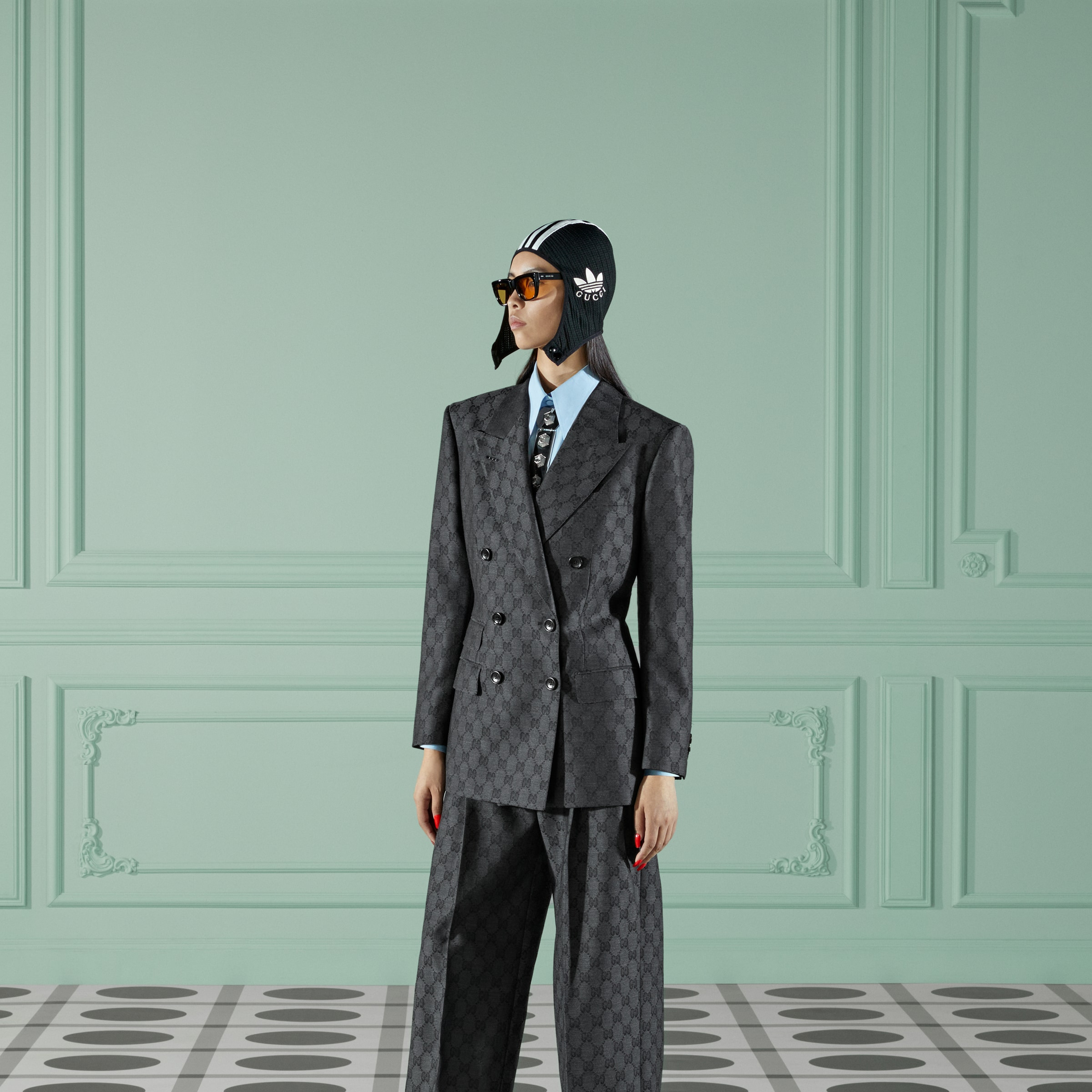 GG wool jacquard jacket - 7
