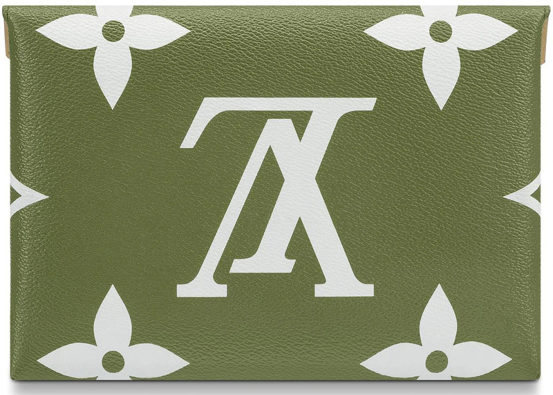 Louis Vuitton Louis Vuitton Pochette Kirigami Monogram Giant Khaki Green/Beige outlook