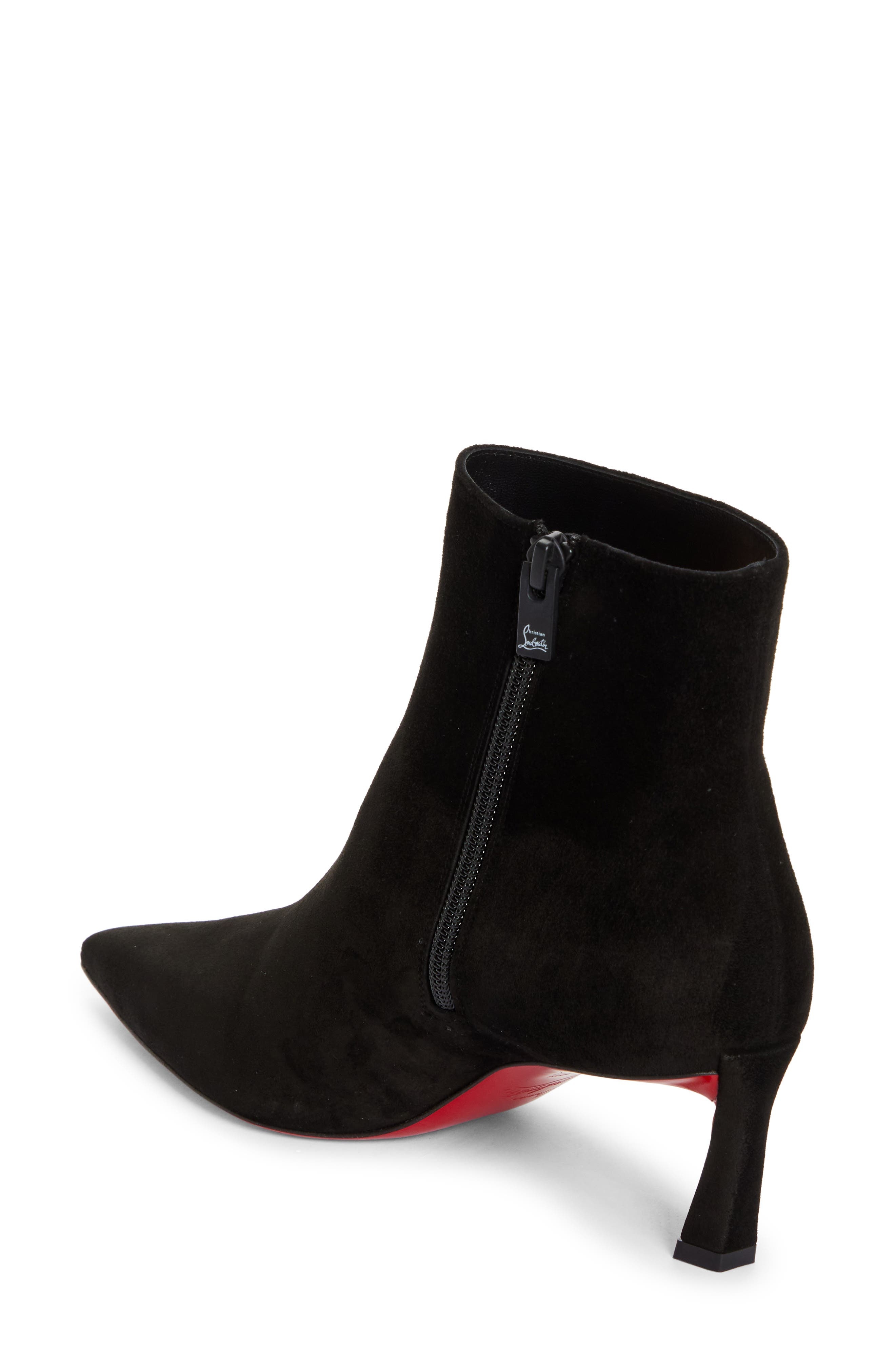 Christian Louboutin Condora Pointed Toe Bootie in Black at Nordstrom - 2
