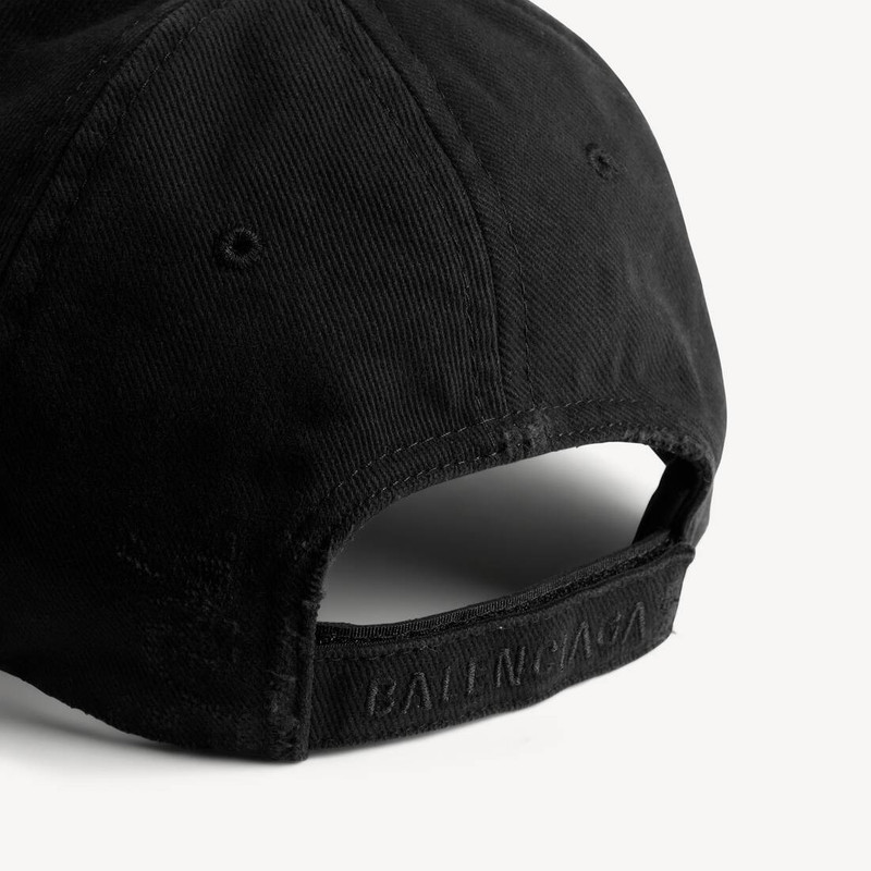 BALENCIAGA Women's Wet Brush Cap in Black outlook