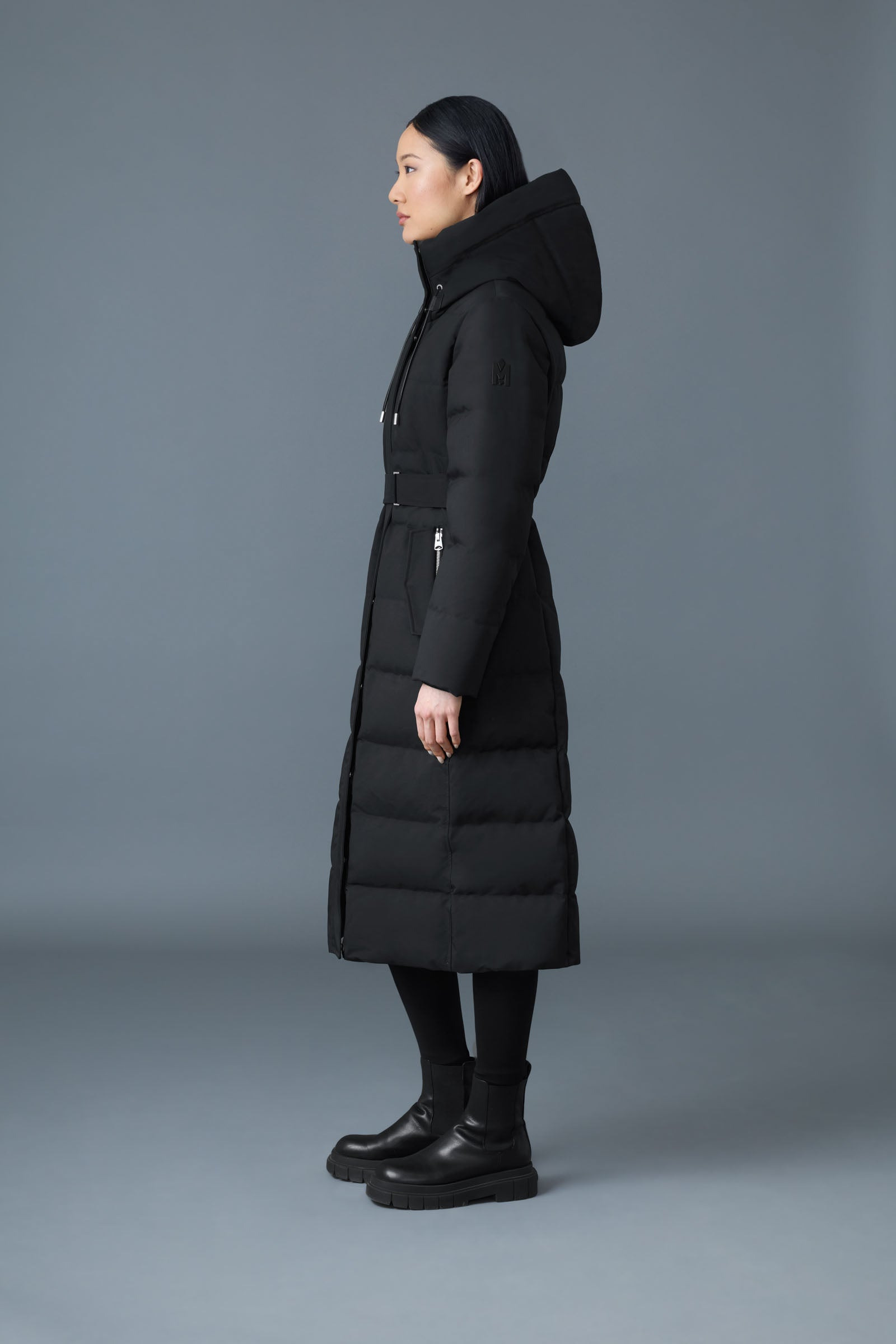SHYLA 2-in-1 down coat with removable bib - 3