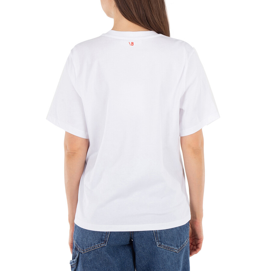 Victoria Beckham Text-Print T-Shirt - 4