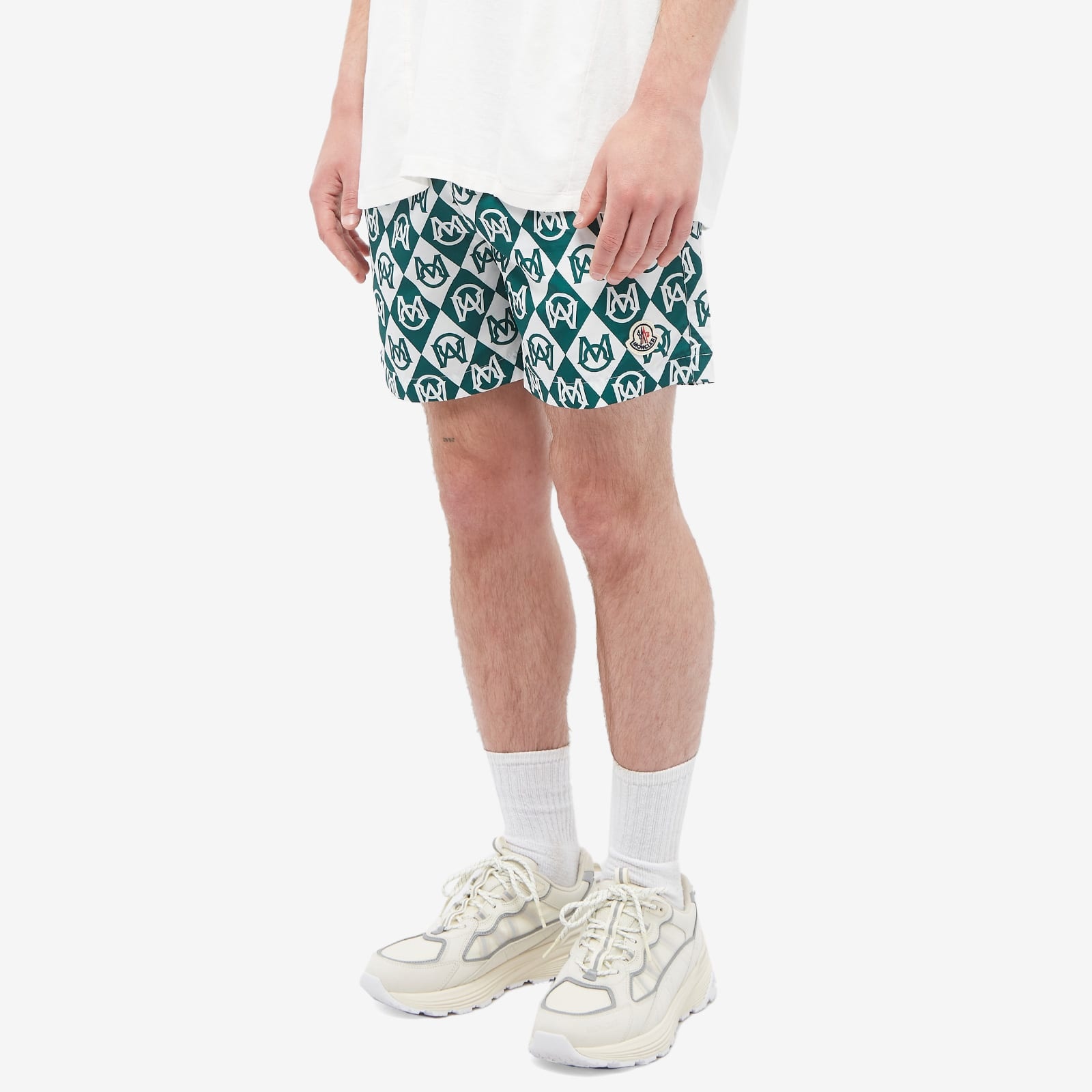 Moncler Monogram Swim Shorts - 2