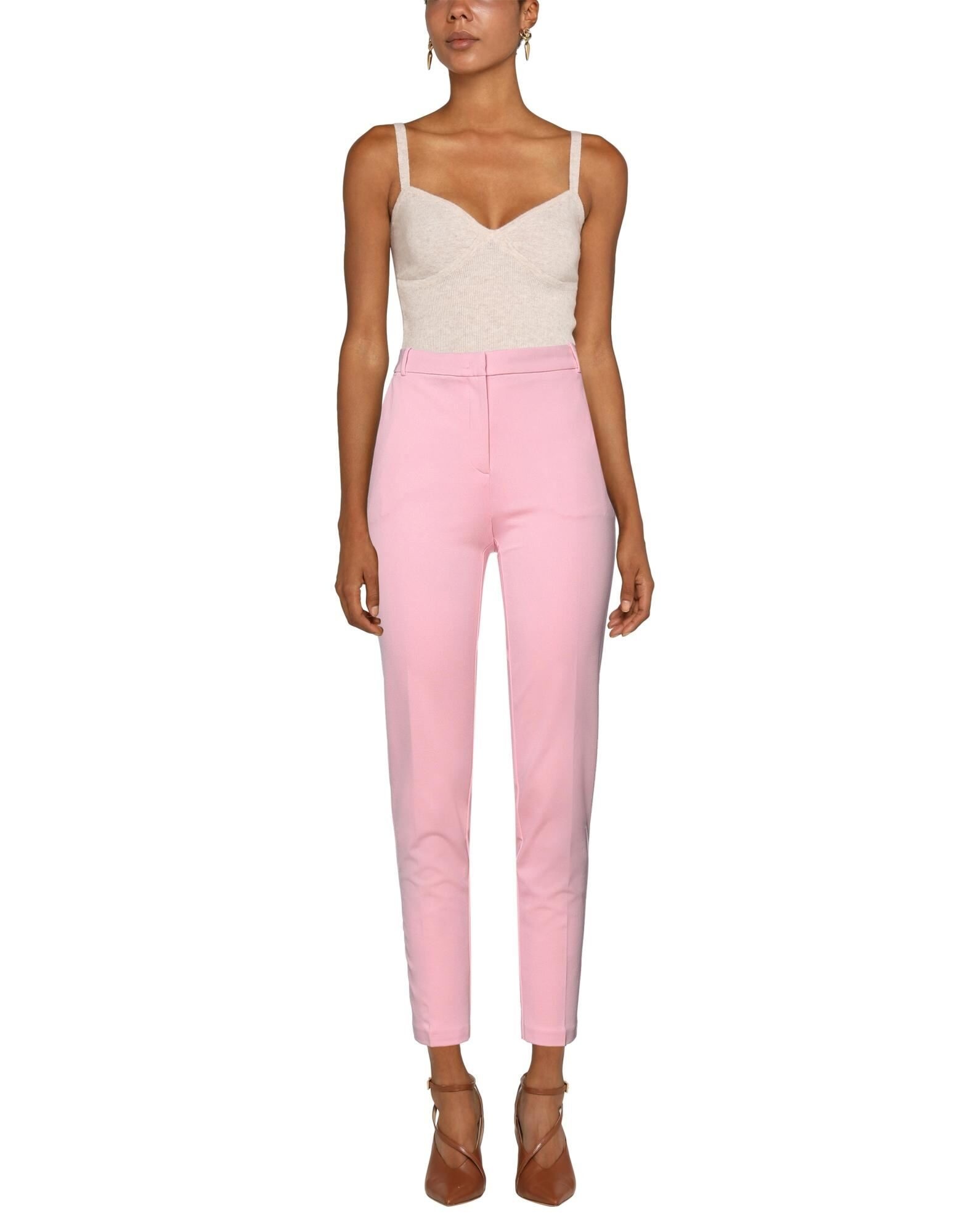 Pink Women's Casual Pants - 2